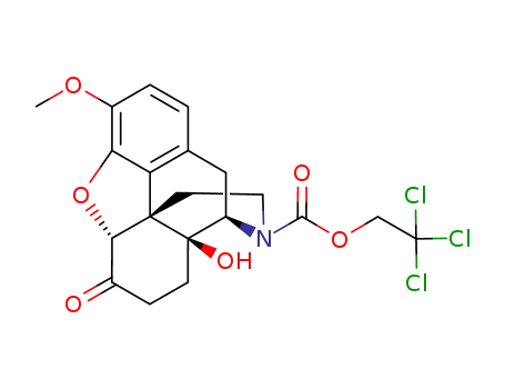 4,5α-epoxy-14-hydroxy-3-methoxy-17-[(2,2,2-trichloroethoxy)carbonyl]morphinan-6-one