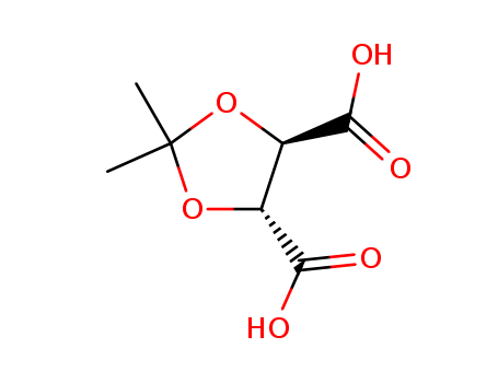 1,3-Dioxolane-4,5-dicarboxylic acid, 2,2-dimethyl-, (4R,5R)-