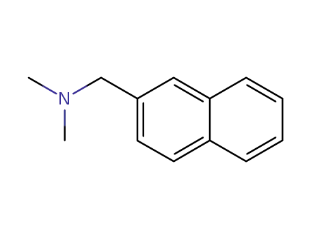 Molecular Structure of 2018-89-5 (N,N-dimethyl-1-(naphthalen-2-yl)methanamine)