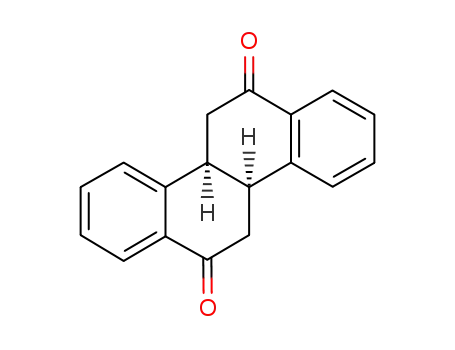 (+/-)-6.12-dioxo-<i>cis</i>-4b.5.6.10b.11.12-hexahydro-chrysene
