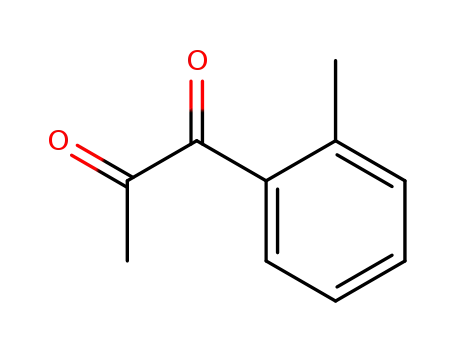 Molecular Structure of 25412-56-0 (1,2-Propanedione, 1-(2-methylphenyl)-)