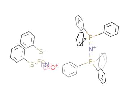 [bis(triphenylphosphine)iminium][(PhS)<sub>2</sub>Fe(NO)<sub>2</sub>]