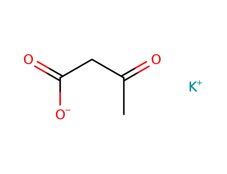 Molecular Structure of 76505-45-8 (Butanoic acid, 3-oxo-, potassium salt)
