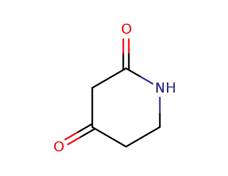Molecular Structure of 50607-30-2 (2,4-Piperadinedione)