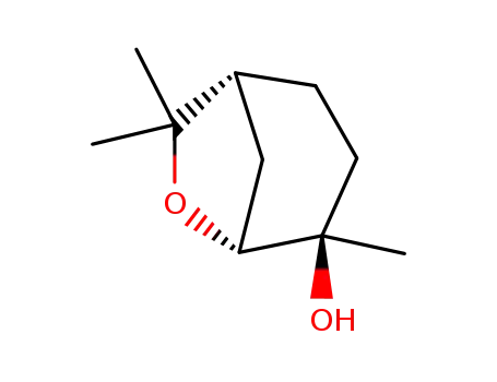Molecular Structure of 57761-53-2 (6-Oxabicyclo[3.2.1]octan-4-ol, 4,7,7-trimethyl-, (1S,4S,5S)-)