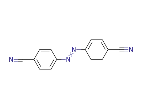 Molecular Structure of 21190-28-3 (Benzonitrile, 4,4'-azobis-)