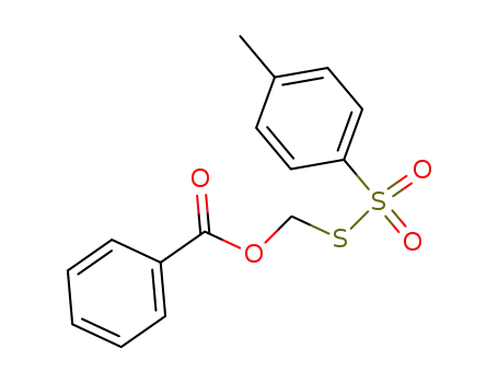 Benzenesulfonothioic acid, S-[(benzoyloxy)methyl] ester
