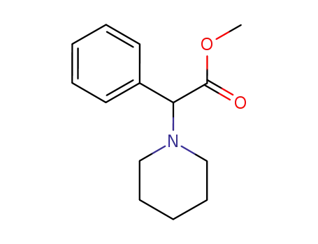 1-Piperidineacetic acid, a-phenyl-, methyl ester