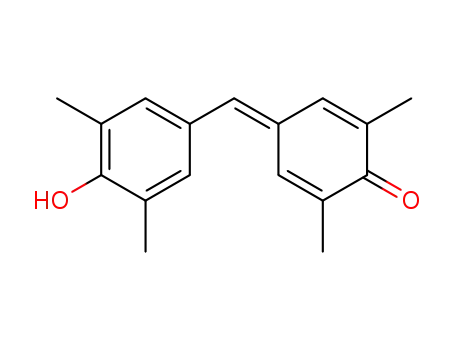 Molecular Structure of 107140-21-6 (2,6-dimethyl-4-(3,5-dimethyl-4-hydroxybenzylidene)-2,5-cyclohexadien-1-one)