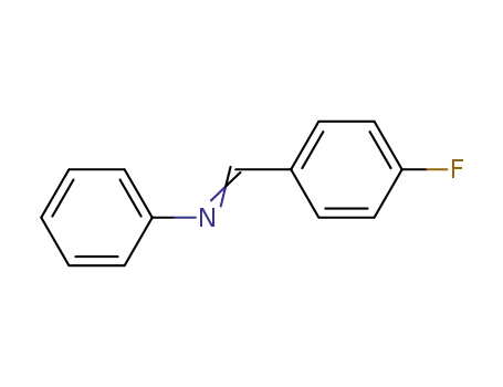 Molecular Structure of 5676-81-3 (N-(4-FLUOROBENZYLIDENE)ANILINE)
