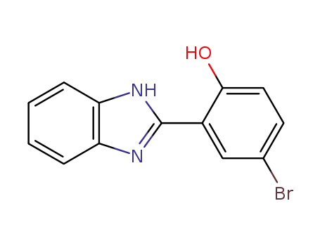 Molecular Structure of 62871-28-7 (2-(1H-BENZIMIDAZOL-2-YL)-4-BROMOPHENOL)