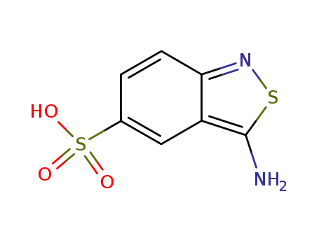 3-Amino-2,1-benzisothiazole-5-sulphonic acid