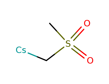 dimethyl sulfone cesium salt