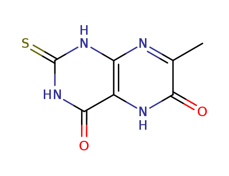 4,6-Pteridinedione,1,2,3,5-tetrahydro-7-methyl-2-thioxo- (9CI) cas  6967-57-3
