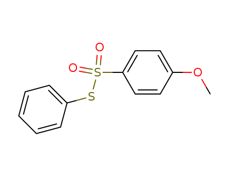 Benzenesulfonothioic acid, 4-methoxy-, S-phenyl ester