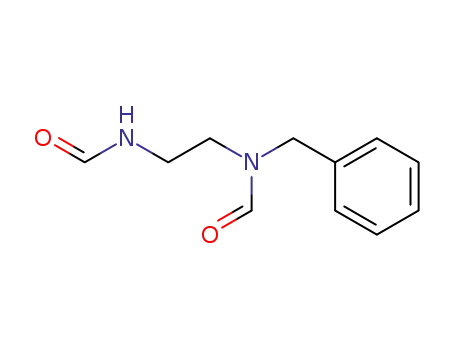 Molecular Structure of 143722-92-3 (Formamide, N-[2-(formylamino)ethyl]-N-(phenylmethyl)-)