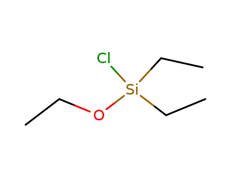 Molecular Structure of 18171-09-0 (Silane, chloroethoxydiethyl-)