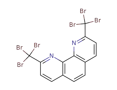 Molecular Structure of 78831-40-0 (2,9-bis(tribromomethyl)-1,10-phenanthroline)