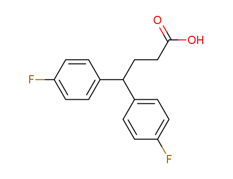 4,4-Bis(4-fluorophenyl)butyric acid cas  20662-52-6