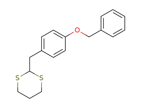 2-(4-benzyloxybenzyl)-1,3-dithian