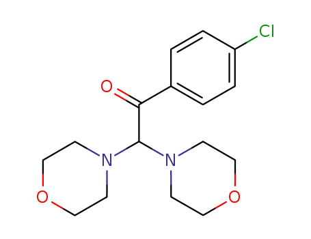 1-(4-chloro-phenyl)-2,2-di-morpholin-4-yl-ethanone