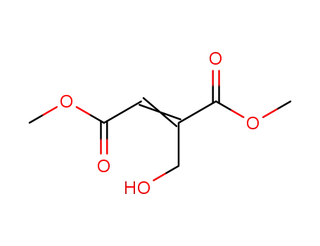 Molecular Structure of 19988-68-2 (2-Butenedioic acid, 2-(hydroxymethyl)-, dimethyl ester, (E)-)