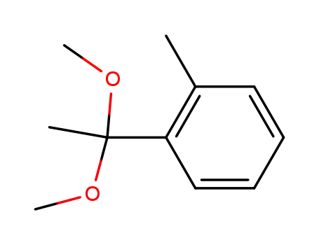 Molecular Structure of 118719-92-9 (Benzene, 1-(1,1-dimethoxyethyl)-2-methyl-)