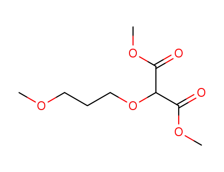Molecular Structure of 133649-65-7 ((3-Methoxypropoxy)malonsaeure-dimethylester)