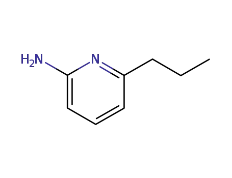 Molecular Structure of 41995-29-3 (6-propylpyridin-2-amine)