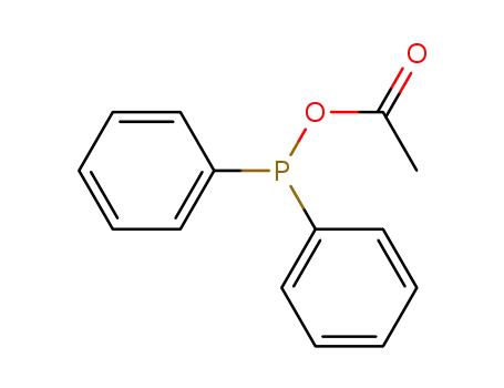 Molecular Structure of 65988-98-9 ((Acetoxy)diphenylphosphane)