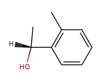 Molecular Structure of 42070-90-6 ((R)-1-(2-Methylphenyl)ethyl alcohol)