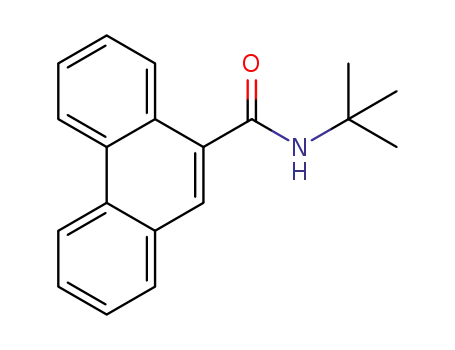 Molecular Structure of 1579273-93-0 (N-(tert-butyl)phenanthrene-9-carboxamide)