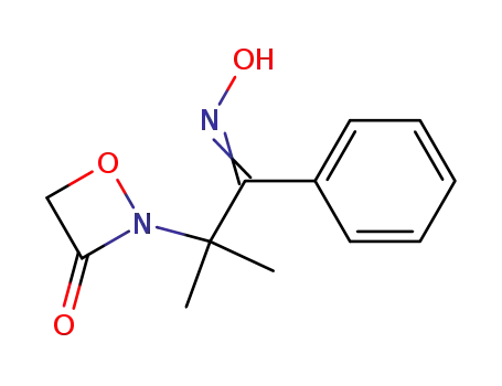 1,2-Oxazetidin-3-one, 2-[2-(hydroxyimino)-1,1-dimethyl-2-phenylethyl]-