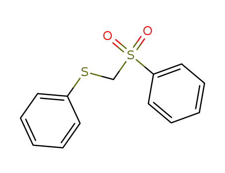 Benzenesulfonylmethylsulfanylbenzene