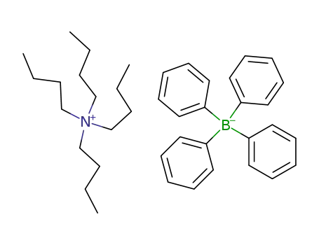 Molecular Structure of 15522-59-5 (TETRA-N-BUTYLAMMONIUM TETRAPHENYLBORATE)