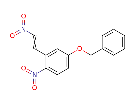 5-Benzyloxy-2,ω-dinitro-styrol
