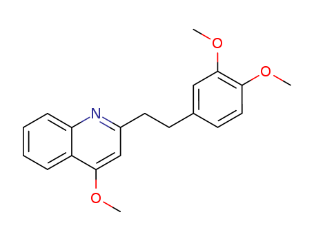 Quinoline,2-[2-(3,4-dimethoxyphenyl)ethyl]-4-methoxy-