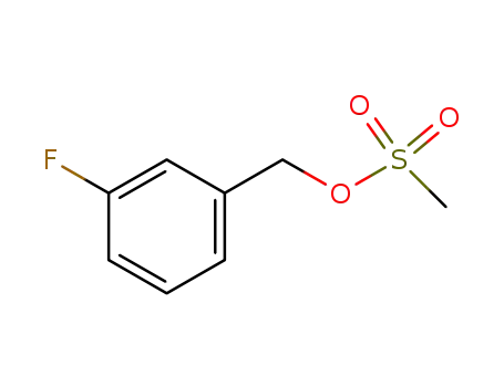 Molecular Structure of 1000370-26-2 (3-fluorobenzyl methanesulfonate)
