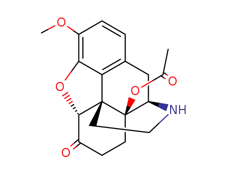 Molecular Structure of 75659-91-5 (14-O-Acetyl Noroxycodone)