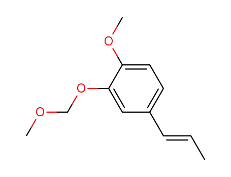 1-methoxy-2-methoxymethoxy-4-<i>trans</i>-propenyl-benzene