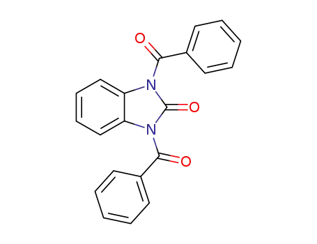 Molecular Structure of 2306-61-8 (2H-Benzimidazol-2-one, 1,3-dibenzoyl-1,3-dihydro-)