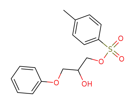 Molecular Structure of 68938-62-5 (2-hydroxy-3-phenoxypropyl p-toluenesulphonate)