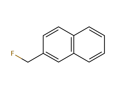 Molecular Structure of 55831-11-3 (2-(fluoromethyl)naphthalene)