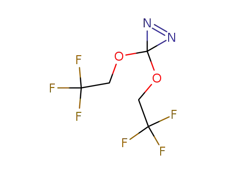 Molecular Structure of 154914-85-9 (bis-trifluoroethoxydiazirine)