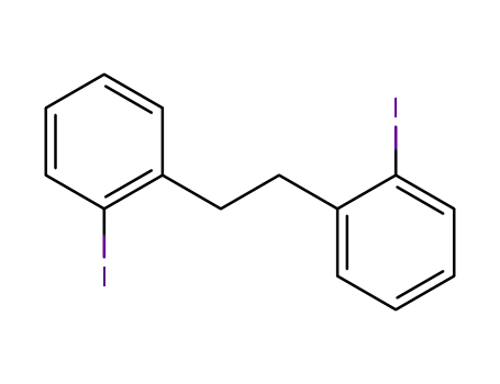 Molecular Structure of 2582-56-1 (1,1'-(1,2-Ethylenediyl)bis(2-iodobenzene))