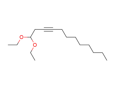 Molecular Structure of 148149-63-7 (1,1-diethoxy-3-dodecyne)