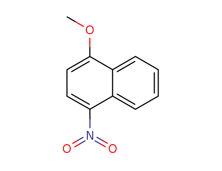 Molecular Structure of 4900-63-4 (1-METHOXY-4-NITRONAPHTHALENE)