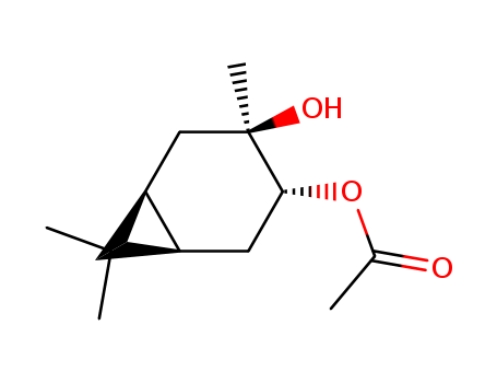 Bicyclo[4.1.0]heptane-3,4-diol,3,7,7-trimethyl-, 4-acetate, (1S,3R,4R,6R)-