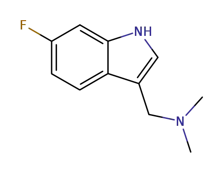 Molecular Structure of 343-93-1 (6-FLUOROGRAMINE)