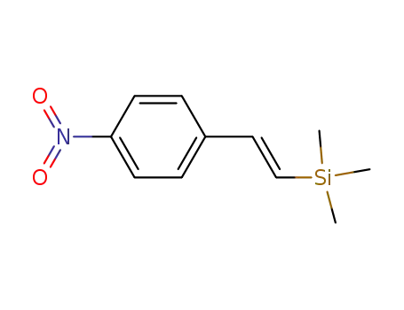 Silane, trimethyl[2-(4-nitrophenyl)ethenyl]-, (E)-